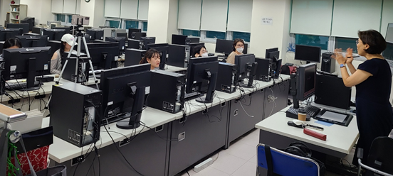 LINC 3.0 Knit Program 심화과정 산업체 재직자 교육과정 진행
