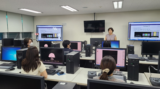 LINC 3.0 Knit Program 심화과정 산업체 재직자 교육과정 진행